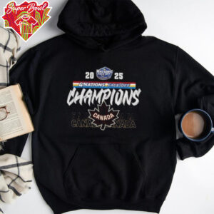 Canada Nhl 4 Nations Face Off Champions 2025 Shirt