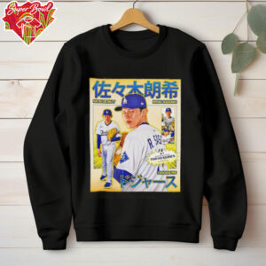 Roki Sasaki MLB Debut Los Angeles Dodgers shirt