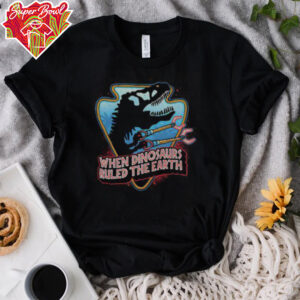 Official When Dinosaurs Ruled The Earth T Shirt