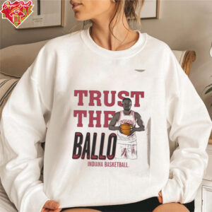 Oumar Ballo Trust the Ballo Indiana basketball shirt