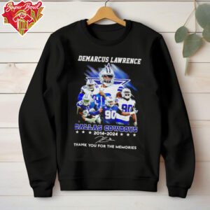 Demarcus Lawrence Dallas Cowboys 2014 2024 thank you for the memories shirt