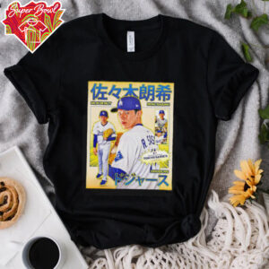 Roki Sasaki MLB Debut Los Angeles Dodgers shirt