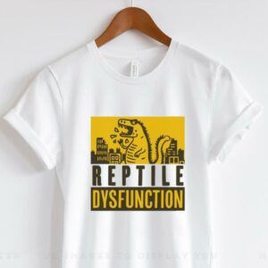 Godzilla Doodle Art Reptile Dysfunction shirt