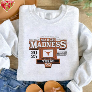 The road to the Final Four Texas Longhorns 2025 Men’s Basketball March Madness shirt