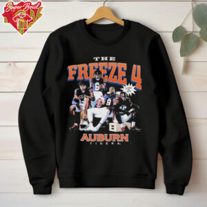 Auburn Tigers Meet The Freezer 4 Cam Coleman T Shirt