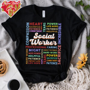 Social Worker Caseworker Public Servant Social Work Month T Shirt