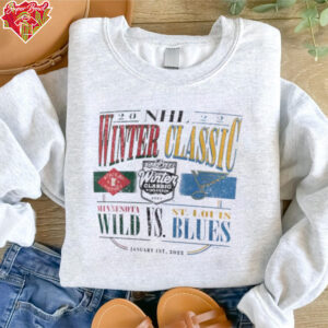 Minnesota Wild vs. St. Louis Blues NHL Winter Classic Team Matchup shirt