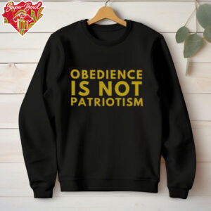 Nice Libertarian Obedience Is Not Patriotism Anti Government T Shirt