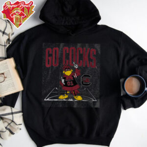 South Carolina Basketball Mascot Court Shirt