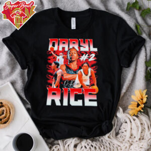 Official Number 2 Daryl Rice Heavyweight Signature Shirt