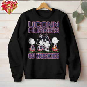 Official Snoopy And The Peanuts Uconn Huskies Go Huskies T shirts