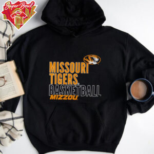 Missouri Tigers basketball Mizzou Text Logo Overlay shirt