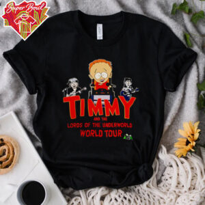 Steve Timmy and the Lords of the underworld tour shirt