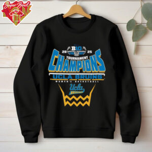 UCLA Bruins 2025 Big Ten Women’s Basketball Conference Tournament Champions Shirt