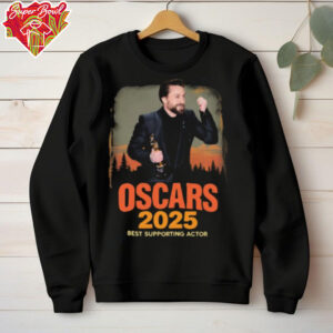 Kieran Culkin Wins Oscar For Best Supporting Actor 2025 Unisex T shirt