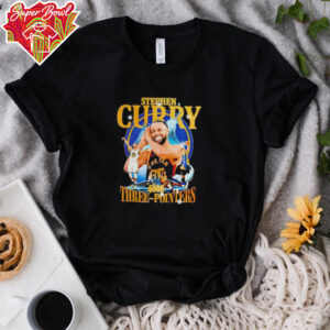 Stephen Curry x Golden State Warriors 4000 Three Pointers shirt