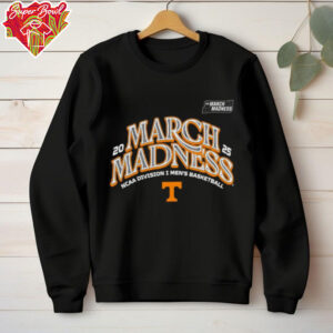 Tennessee Men’s Basketball 2025 March Madness Bound T Shirt