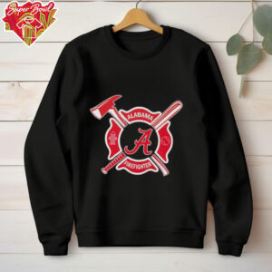 Alabama firefighter baseball logo shirt